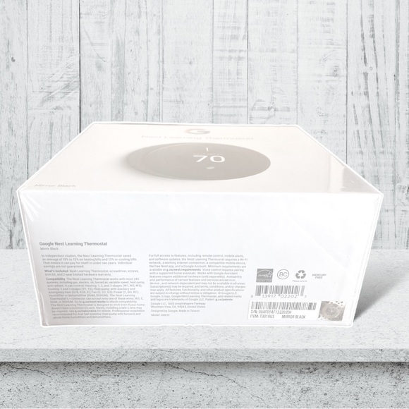 •Google Nest Learning Thermostat - Picture 9 of 14